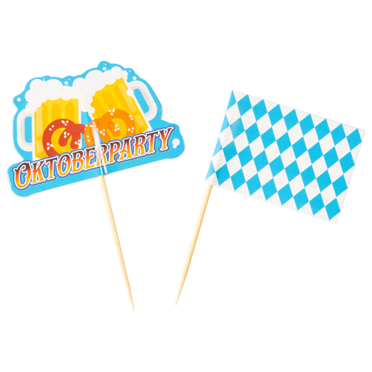 Oktoberfest Partypinnar 20-pack | Högtider - Oktoberfest - Oktoberfest Dekoration | Party Outlet