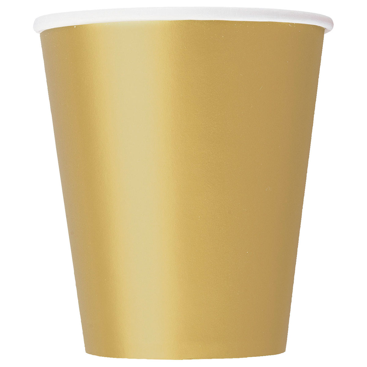Pappersmuggar Guld 27 cl 8-pack