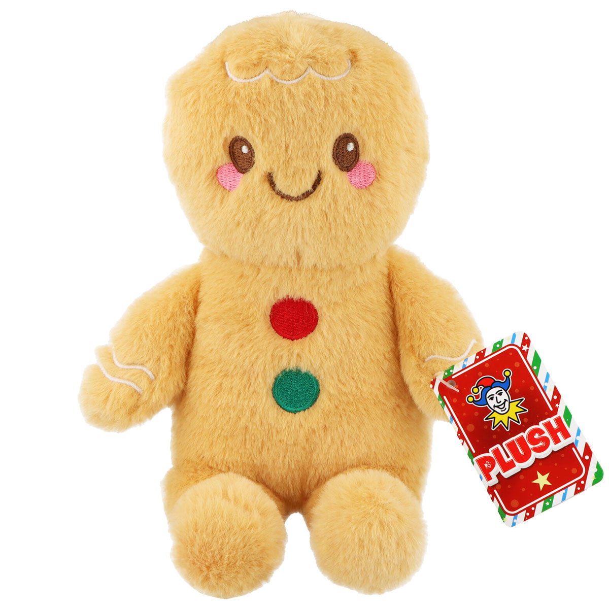 Pepparkaksgubbe Plush Mjukisdjur | Roliga prylar - Leksaker - Gosedjur | Party Outlet