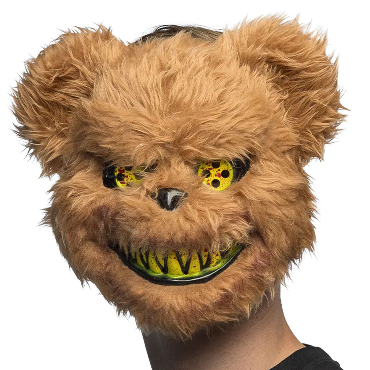 Plysch Mask Läskig Björn | Maskerad - Maskeradteman - Djur Maskerad - Björn Maskerad | Party Outlet