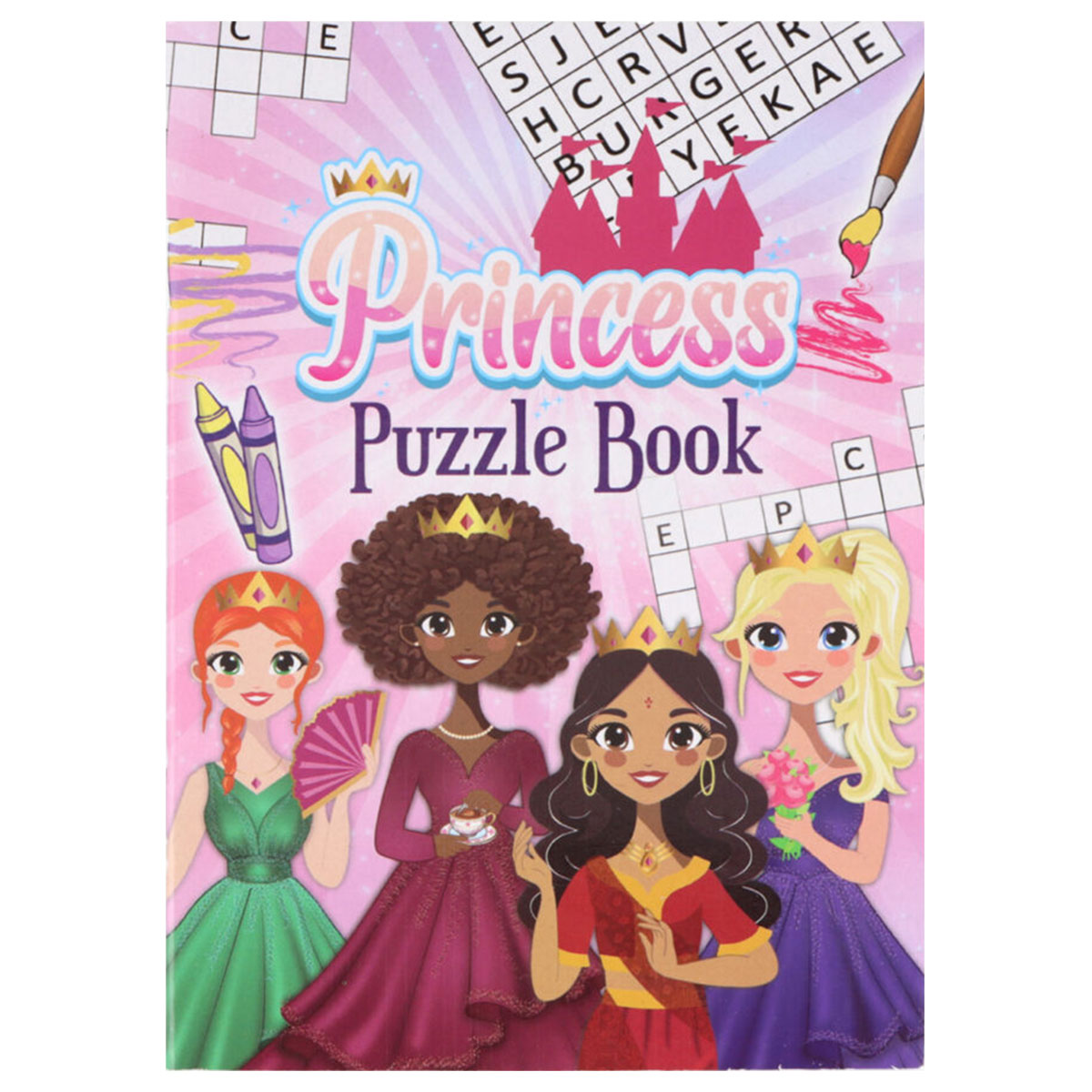 Prinsessa Pysselbok | Kalasteman - Barnkalas - Prinsesskalas | Party Outlet