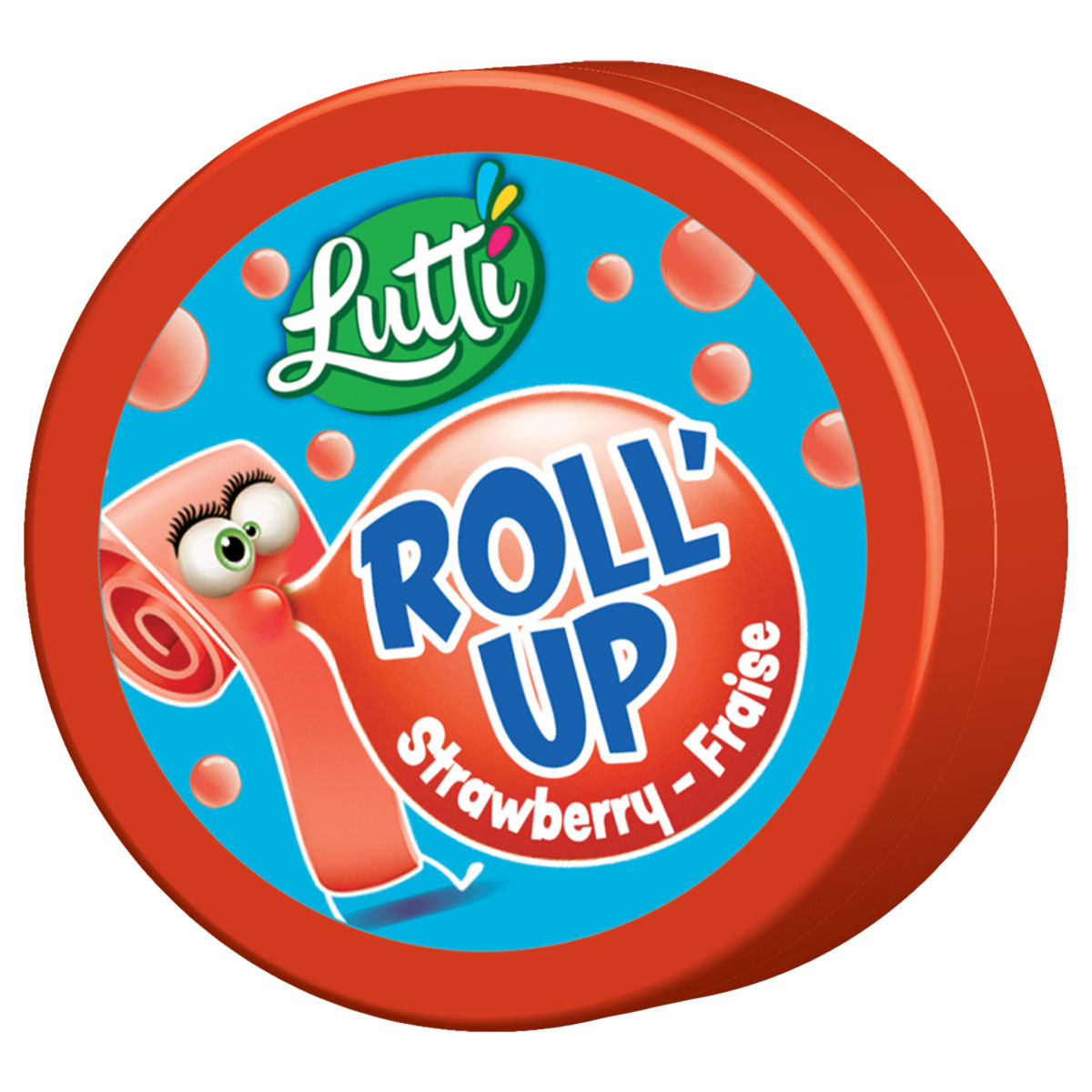 Roll-Up Jordgubb Tuggummi | Festartiklar - Ätbart & Drickbart - Godis - Tuggummi | Party Outlet