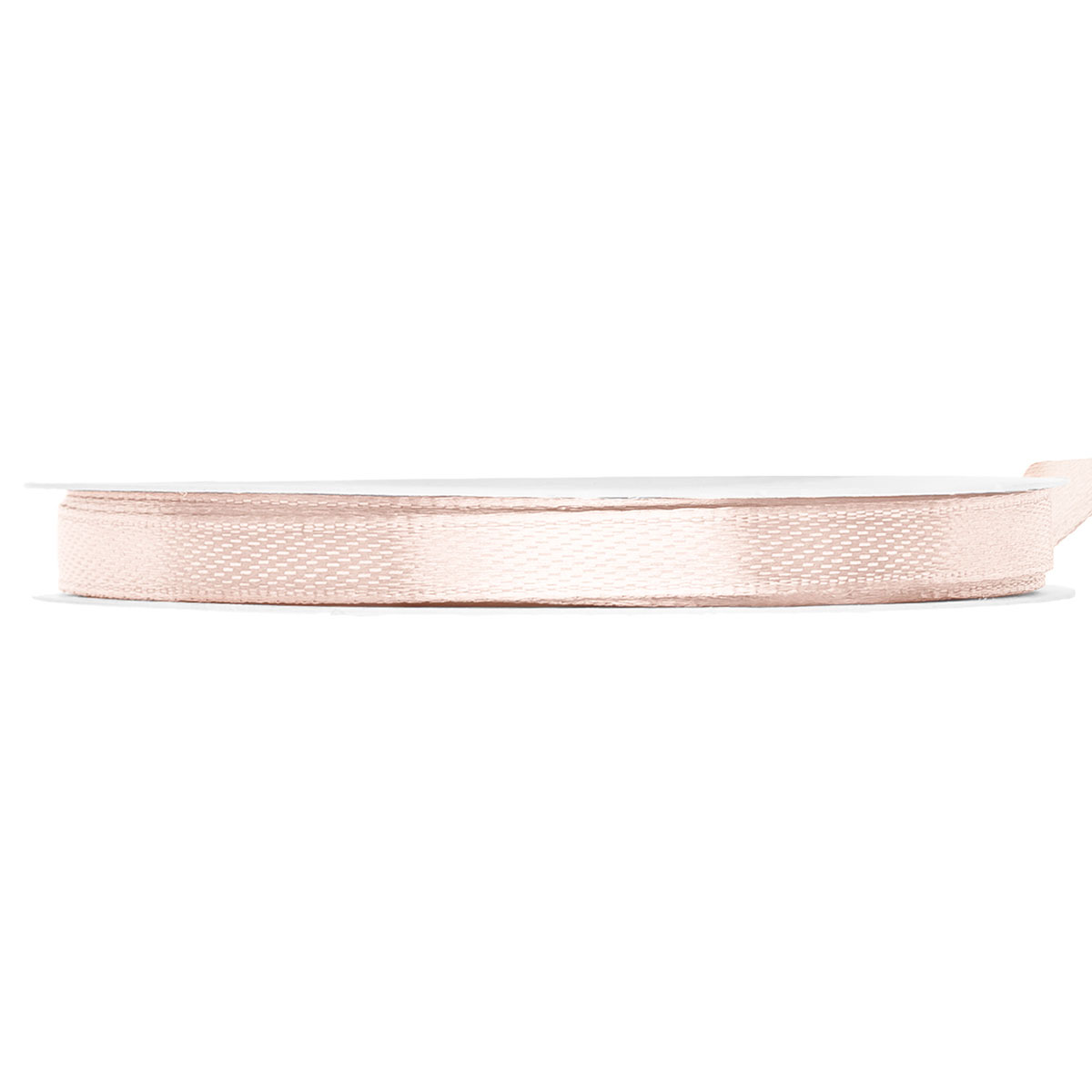 Satinband Elfenbensvit 6 mm | Festartiklar - Dekoration - Band & Snören | Party Outlet