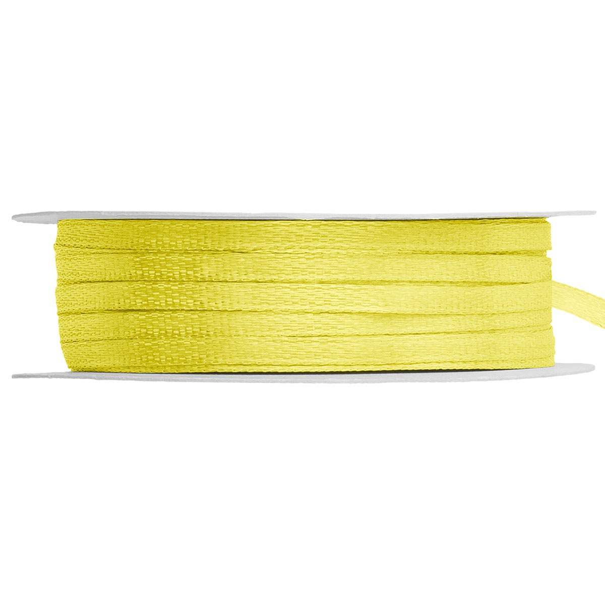 Satinband Gul 3 mm | Festartiklar - Dekoration - Band & Snören | Party Outlet