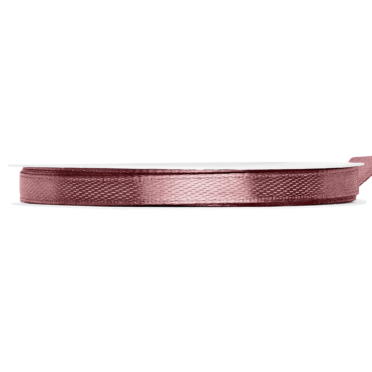 Satinband Mörk Gammalrosa 6 mm | Festartiklar - Dekoration - Band & Snören | Party Outlet