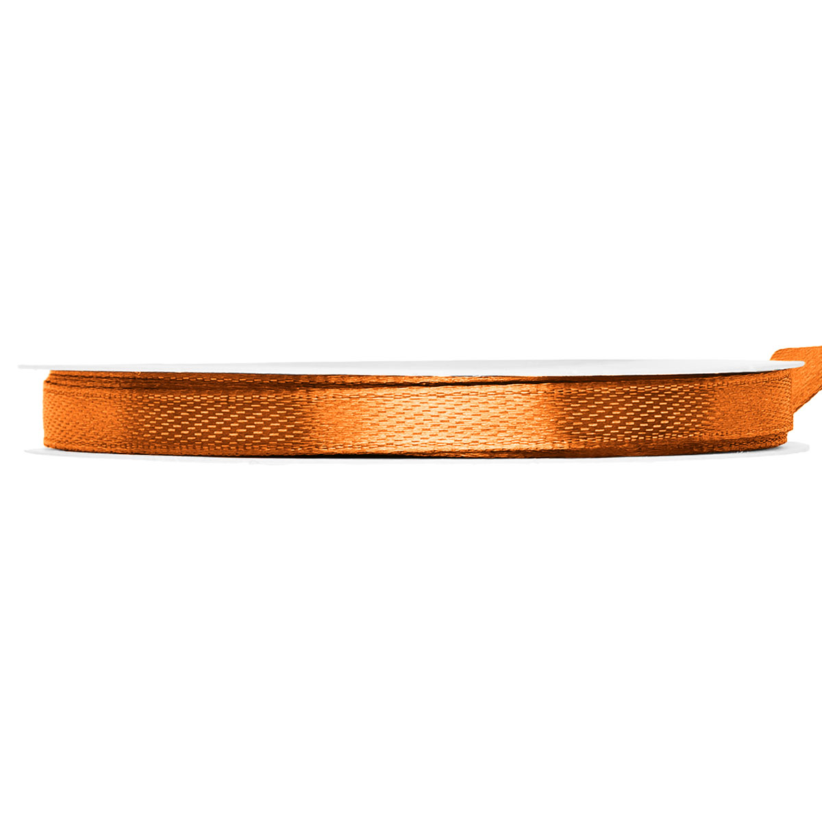 Satinband Rostorange 6 mm | Festartiklar - Dekoration - Band & Snören | Maskeradspecialisten
