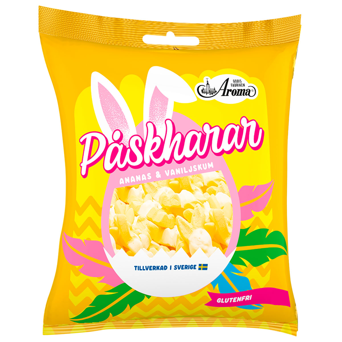 Skumgodis Påskharar 90g