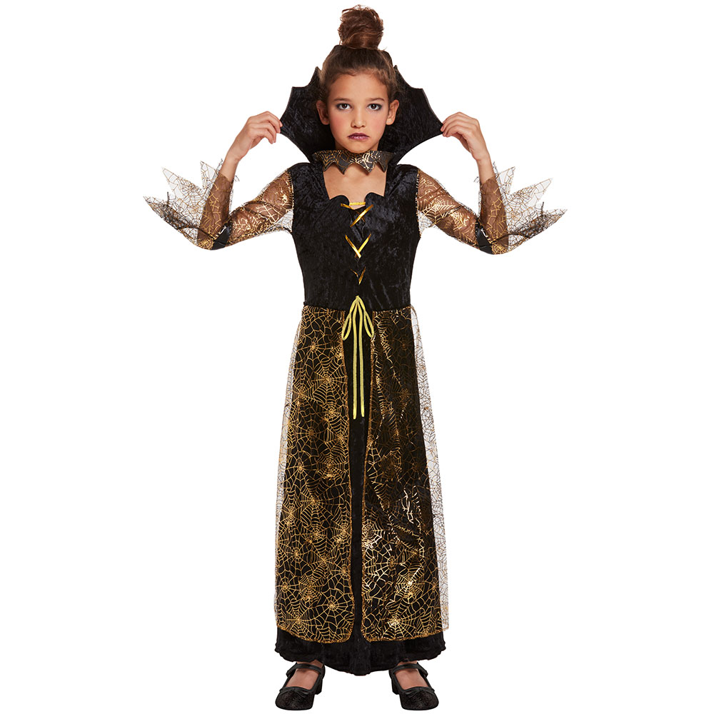 Spiderella Maskeraddräkt Barn | Högtider - Halloween - Halloween kostymer - Vampyr maskerad - Vampyrdräkter | Party Outlet