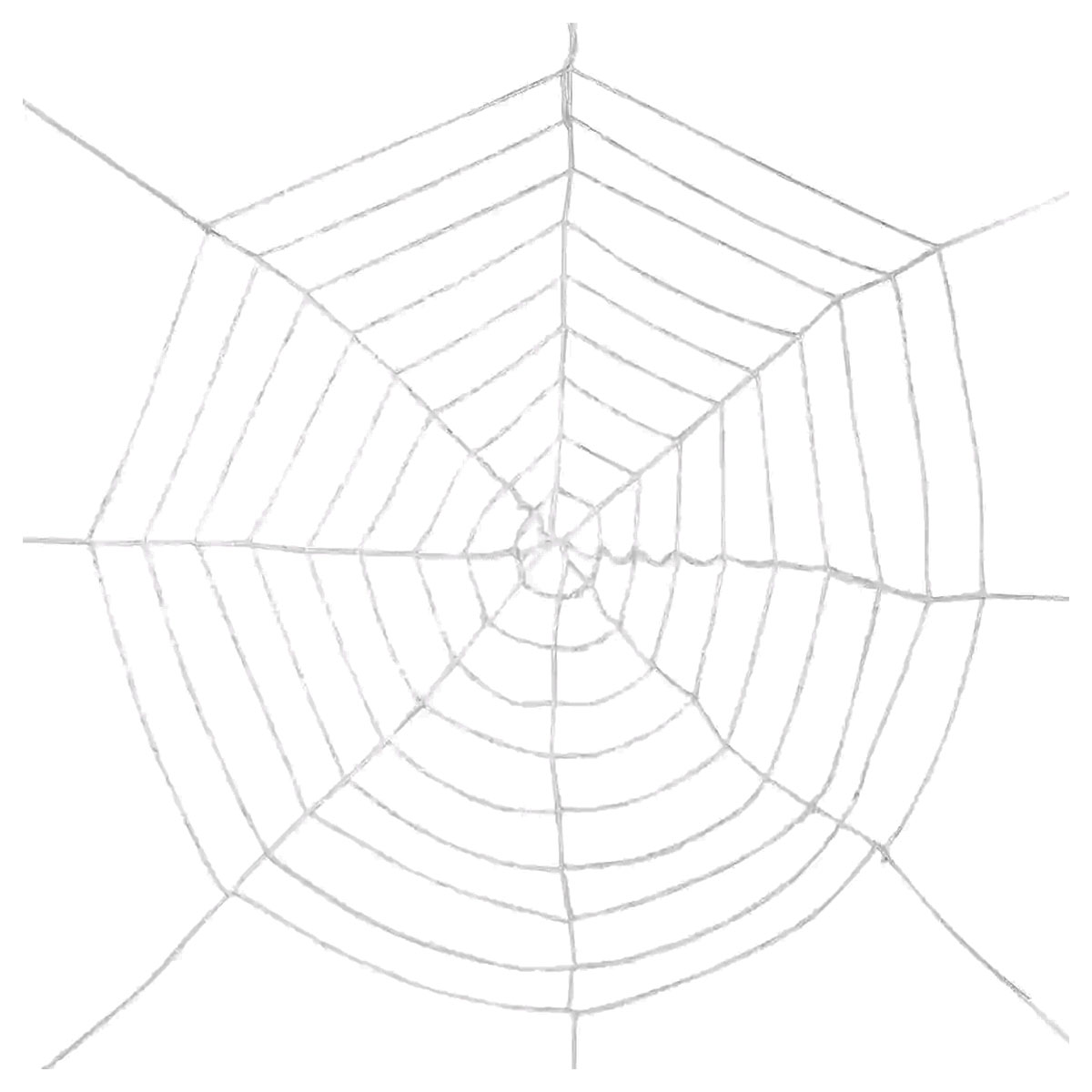 Spindelnät Vit 275 cm | Högtider - Halloween - Halloween dekoration | Party Outlet