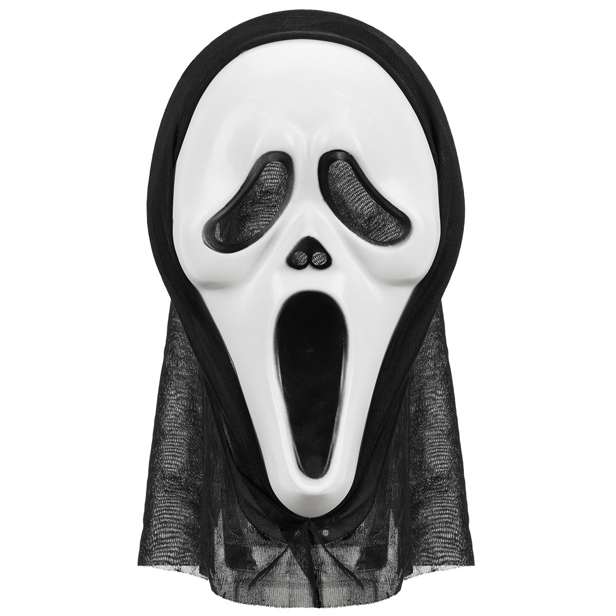 Spökmask med Tygbaksida | Maskerad - Maskeradteman - TV- & Film Maskerad | Party Outlet