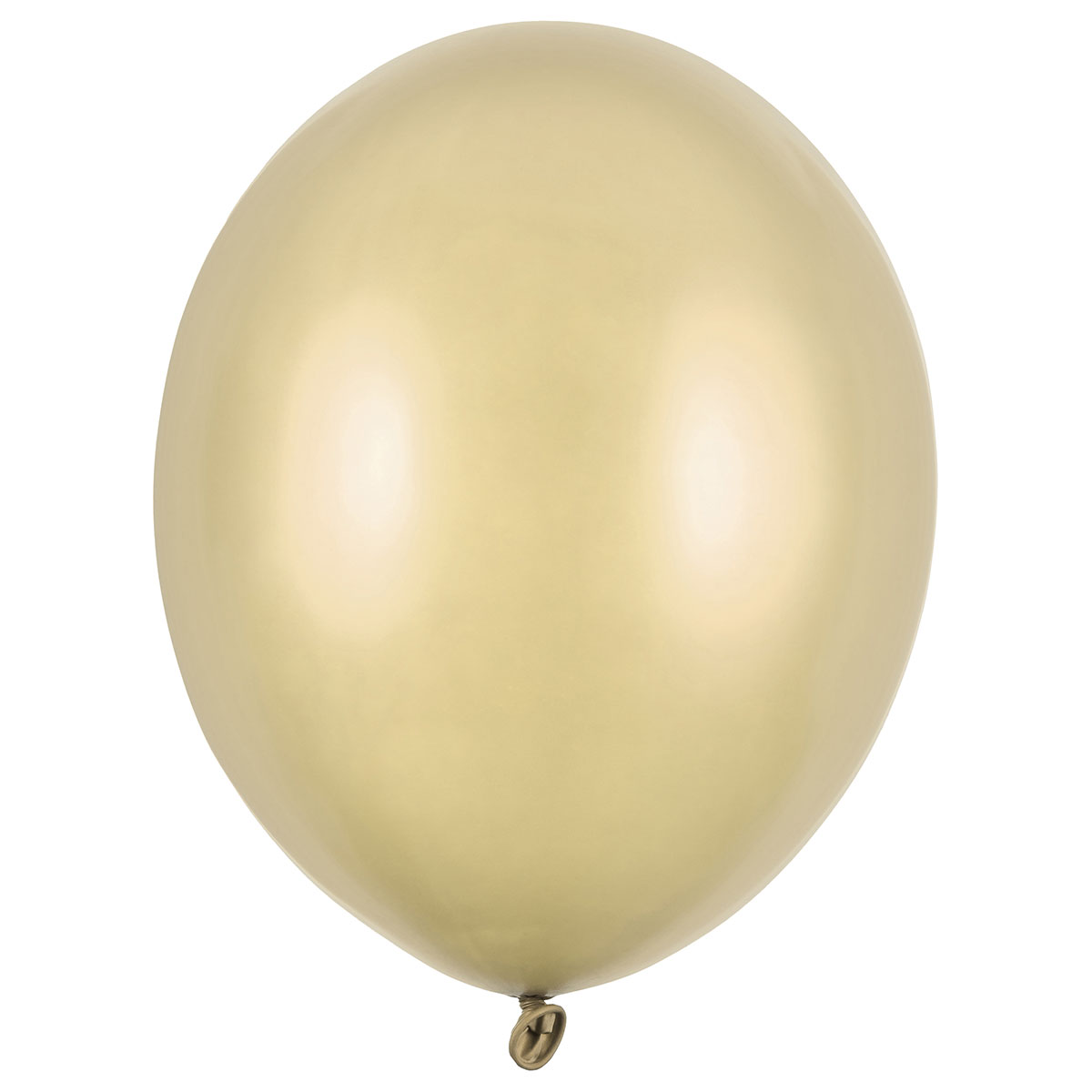 Starka Ballonger Metallic Ljusguld 30 cm 100-pack