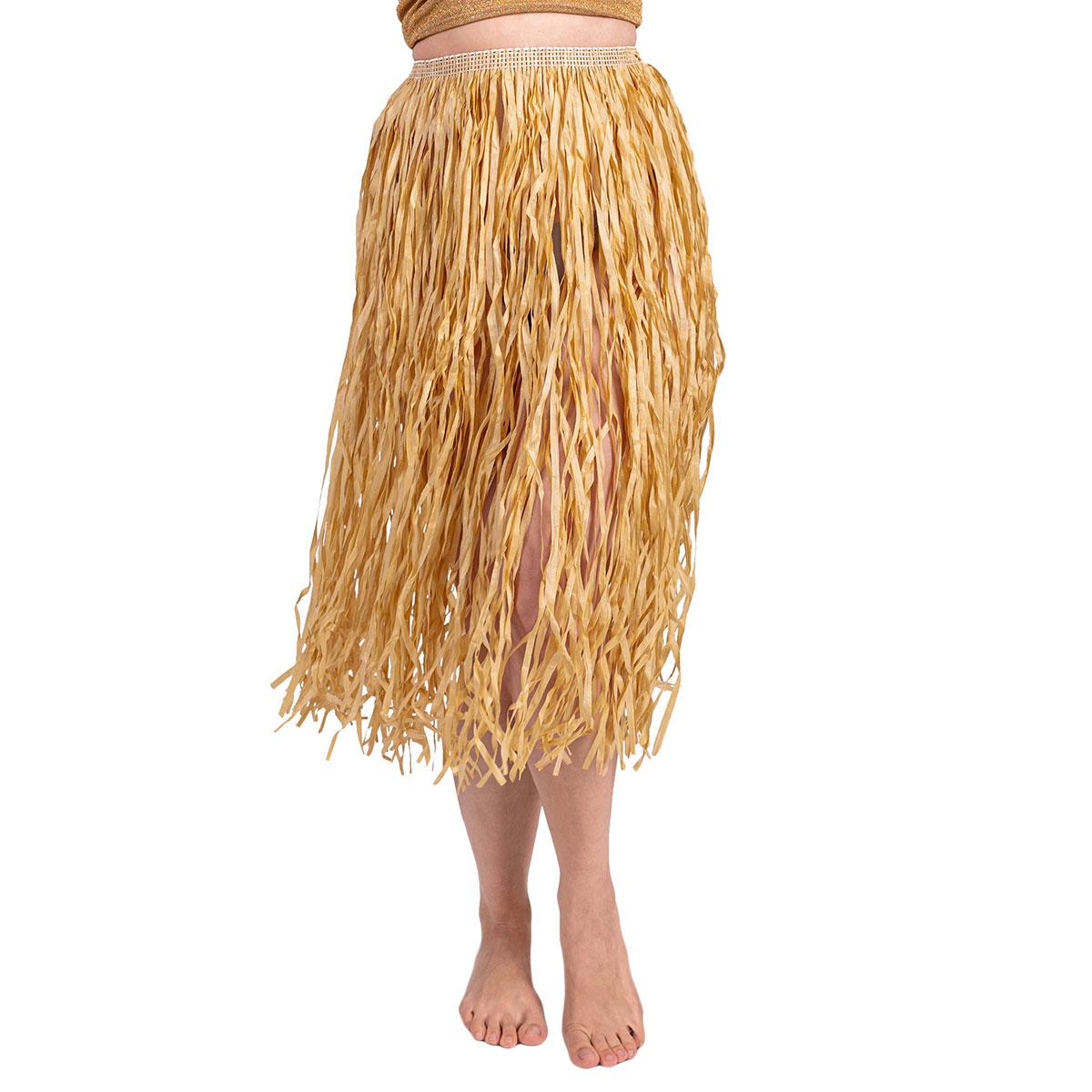 Stråfärgad Hawaii Hula Kjol 77 cm | Maskerad - Maskeradteman - Hawaii Maskerad | Party Outlet