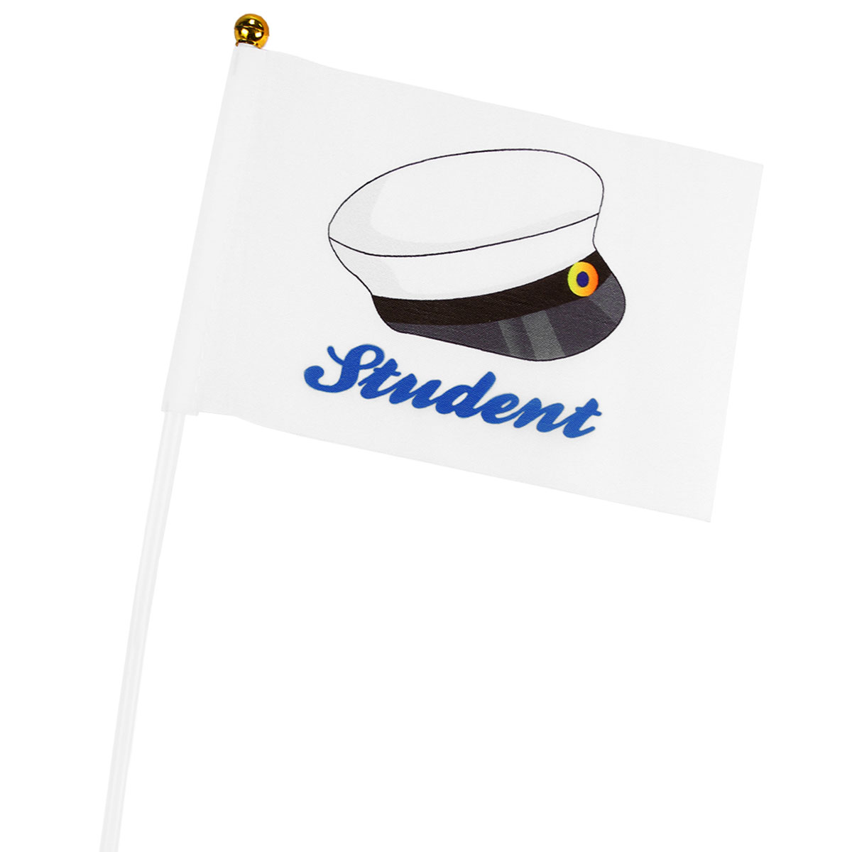 Student Handflagga 30 cm