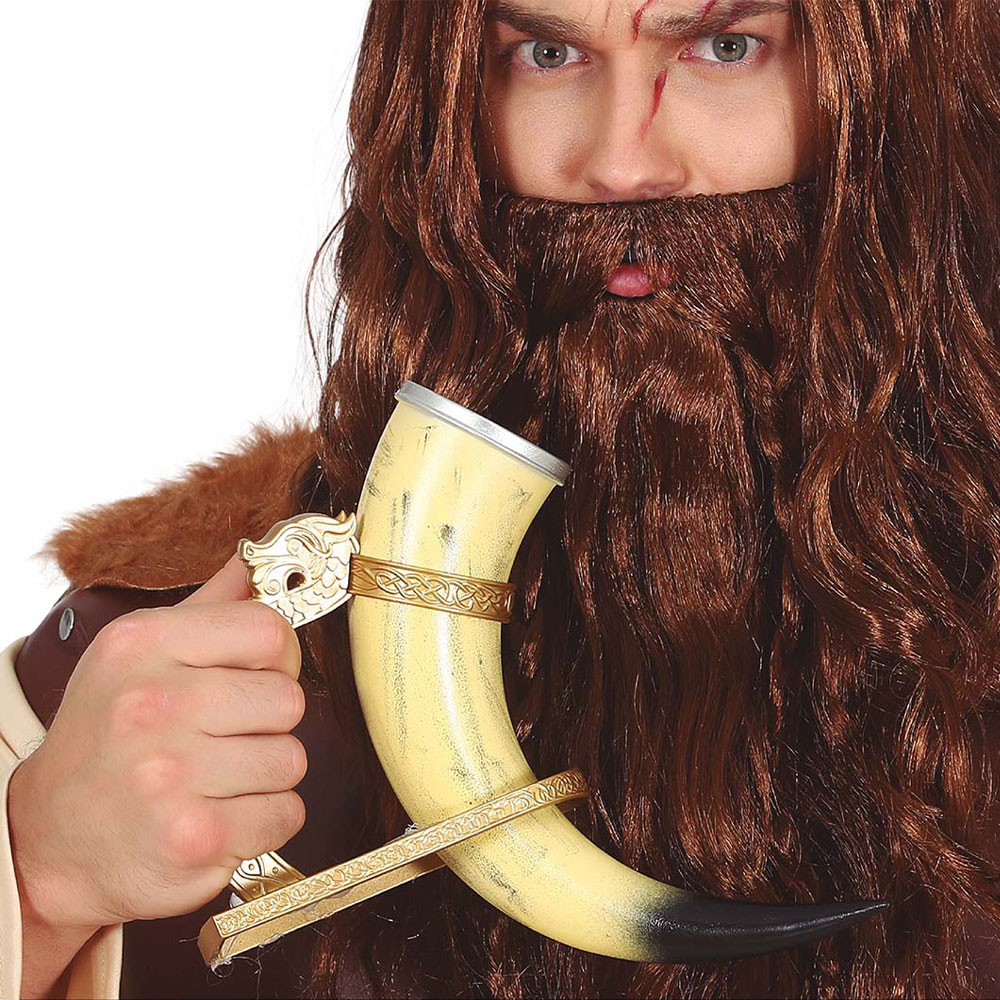 Viking Dryckeshorn med Hållare